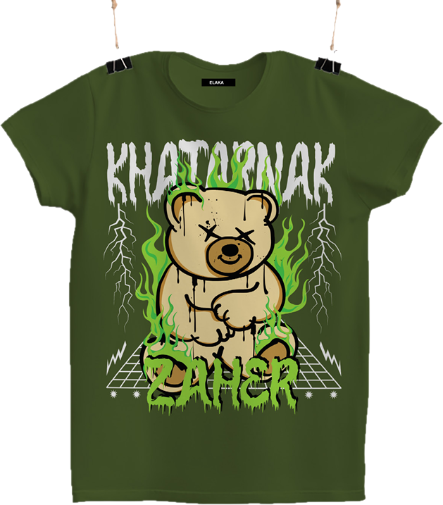 KHATARNAK Graphic T-Shirt
